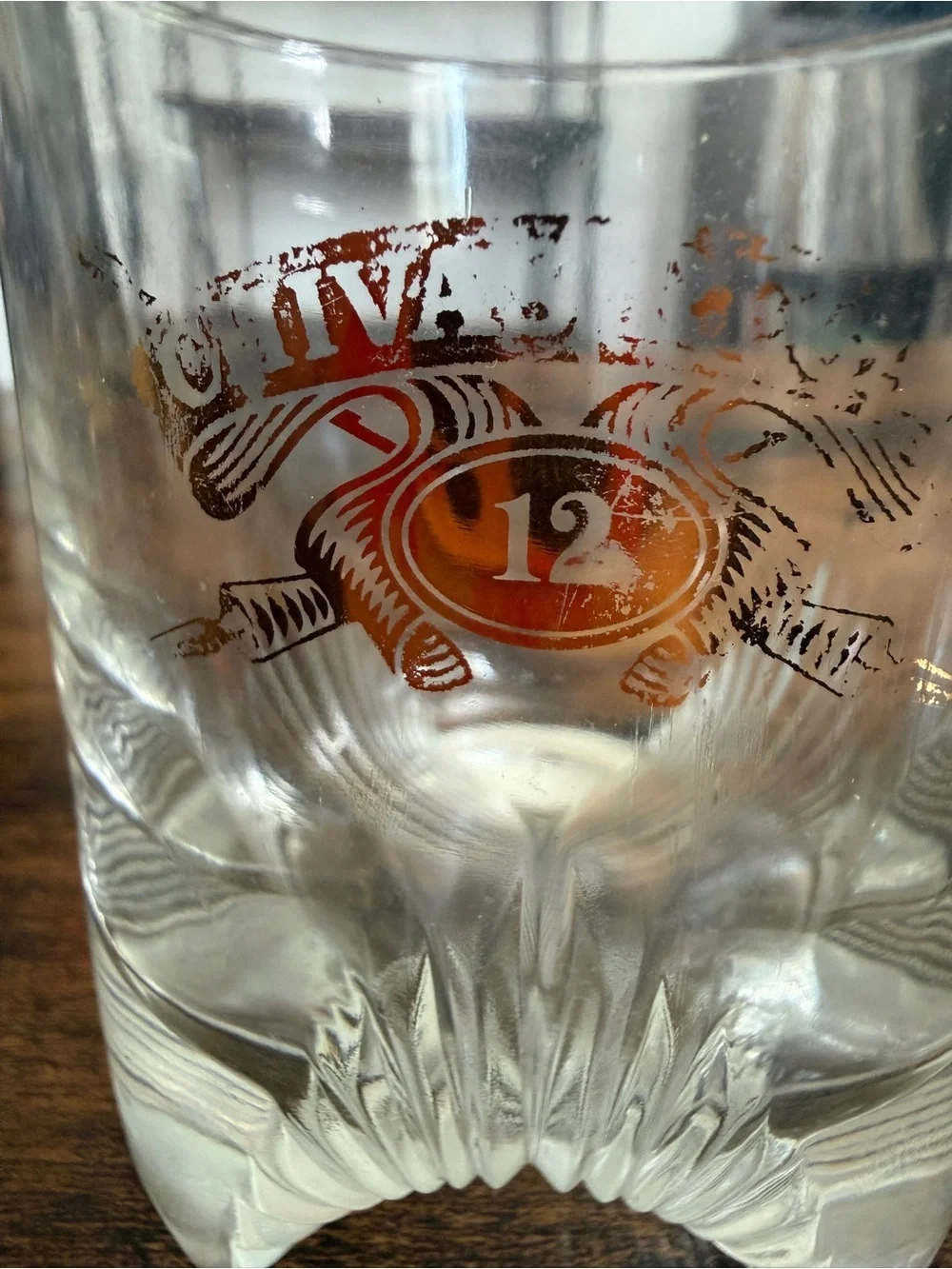 Chivas Regal 12-year scotch rocks glass